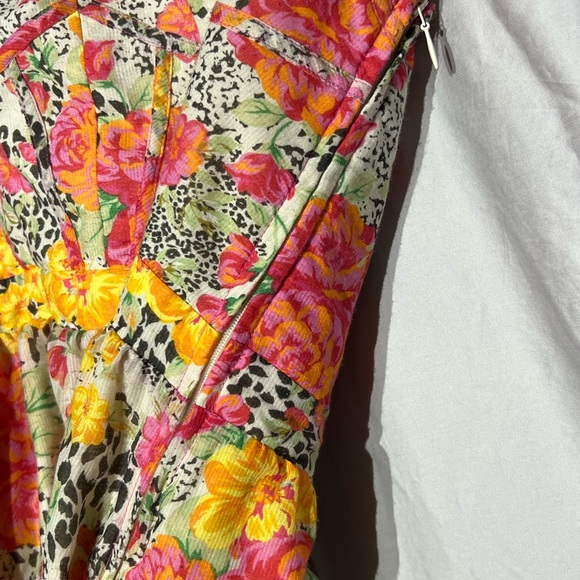 Guess Los Angeles bright, flower print summer dress - Picture 4 of 4